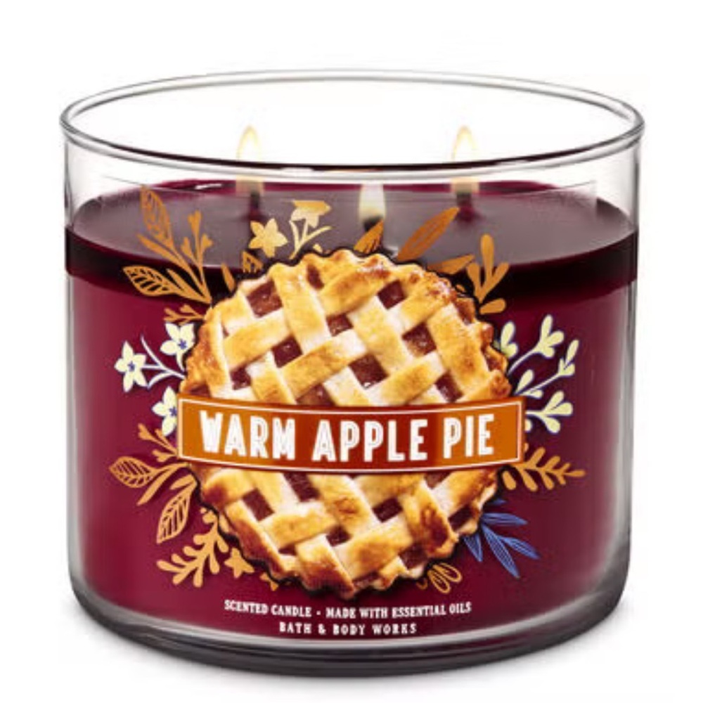 B&BW Warm Apple Pie 3-Wick Candle